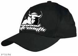 Speed and strength raging bull hat