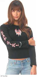 Ucp bad girl heart long sleeve tee