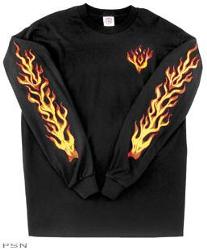 Ucp flame long sleeve tees