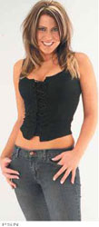Ucp ladies lace up top