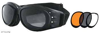 Bobster® cruiser ii interchangeable goggles