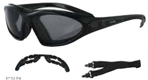 Bobster® roadmaster photochromic convertible goggle / sunglasses
