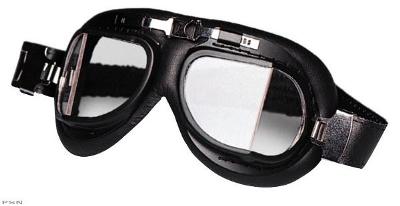 Red baron aviator goggles