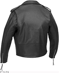 River road™ basic leather jacket