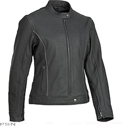 River road™ black pearl perforated matte black jacket