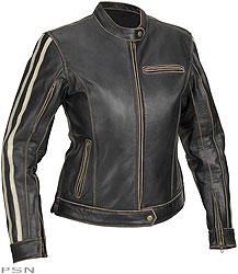 River road™ dame leather jacket