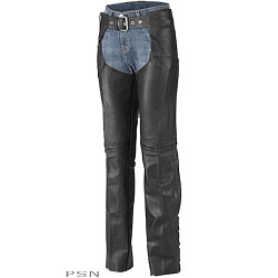 River road™ plain leather chaps