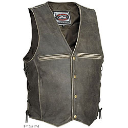 River road™ drifter leather vest