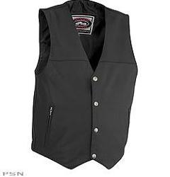 River road™ granite leather vest