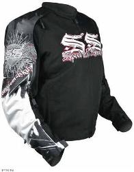 Speed and strength hand 'em high textile jacket