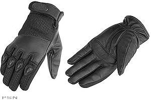 River road™ mystic leather-mesh gloves