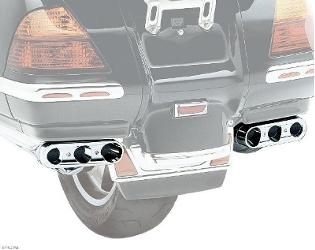 Kuryakyn triple straight exhaust extensions