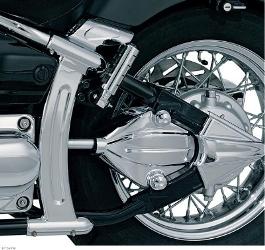 Kuryakyn frame and drive covers for v-star