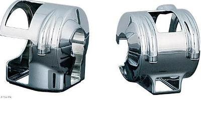 Kuryakyn handlebar control covers for metric cruisers