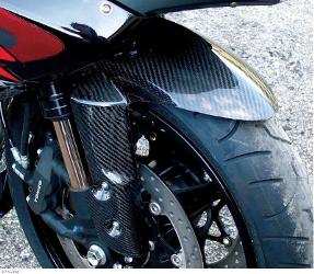 Carbon fiber works front fenders