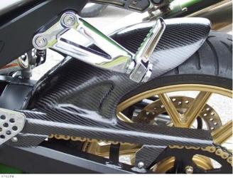 Carbon fiber works tire huggers