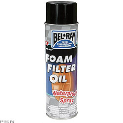 Bel-ray foam filter oil