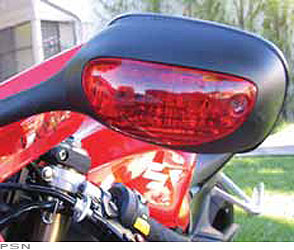 Clear alternatives colored turn signal lenses