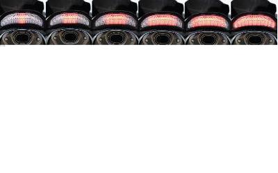 Clear alternatives sequential flashing integrated taillight assemblies