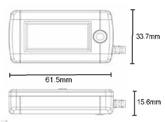 Koso lcd temperature gauge