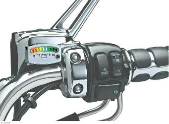 Kuryakyn led battery gauge