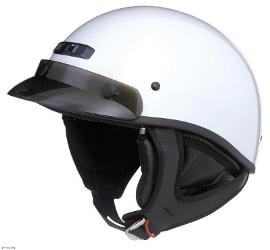 Gmax gm35 half helmet - fully dressed