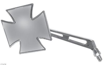 Emgo maltese cross mirrors