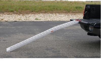 Fly racing curved aluminum atv / motorcycle ramps
