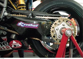 Renthal chainwheel carriers for ducati