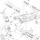 DS 450 Xxc, Xmx EFI 08- rear suspension xxc