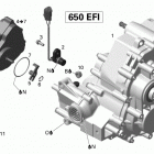 Outlander 650 EFI Коробка передач в сборе