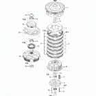 Traxter XT, 7467/7468/7472/7481 Сцепление