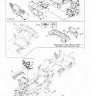 Traxter XT, 7467/7468/7472/7481 Frame and luggage racks