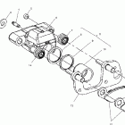 TRAIL BLAZER 250 - A03BA25CA/CB Передний тормоз