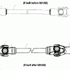 SPORTSMAN 500 HO - A03CH50AA/AB/AC/AD/AE/AH Кардан