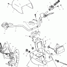SPORTSMAN 700 - A03CH68AA/AC/AF/AH/AL Руль и фара