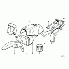 K100 (K589) Painted parts 575 rot