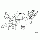 K100 (K589) Painted parts 579 dolomitgrau