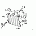 K100LT (K589) Radiator - thermostat / fan