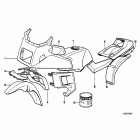 K100LT (K589) Painted parts 579 dolomitgrau