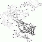MAGNUM 325 2X4 HDS -A02CB32FC Заднее крыло и сиденье