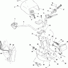 MAGNUM 500 RMK - A02CD50AB Руль и фара