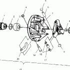 MAGNUM 500 RMK - A02CD50AB Муфта сцепления