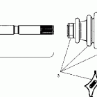 MAGNUM 500 VL HDS -0A02CD50FB Ведущий вал