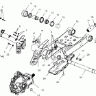 MAGNUM 500 VL HDS -0A02CD50FB Swing arm / rear gearcase mounting