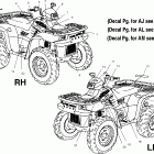 SPORTSMAN 500 ALL OPTIONS - A02CH50 Наклейки
