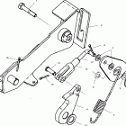 SPORTSMAN 500 ALL OPTIONS - A02CH50 Foot brake