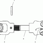 SPORTSMAN 700 - A02CH68AA/AB/AC/CA/CB Задний кардан