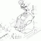 SPORTSMAN 6X6 - A02CL50AA ТОПЛИВНЫЙ БАК