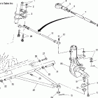 SCRAMBLER 500 2X4 - A01BA50AB Рулевые тяги